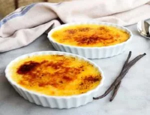 Crème Brûlée para cena de Thanksgiving