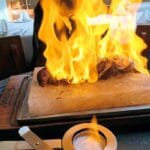 La Buena Barra Filete al mezcal flameado