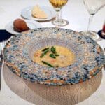 Risotto de camarón de Azur