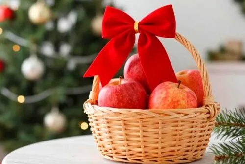 🍎 Regalar Manzanas en Diciembre: Significado, Tradición y 3 Ideas Creativas para Desear Prosperidad