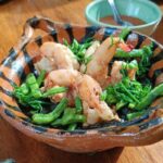 Romeritos con camarón en mole