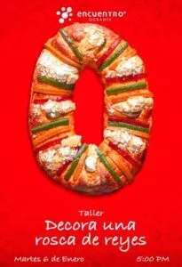 Decora tu Rosca de Reyes en Encuentro Oceanía