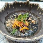 TESTAL Cocina de Mar: una nueva forma de entender los mariscos en la CDMX 14 Aguachile en recado negro