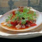 TESTAL Cocina de Mar: una nueva forma de entender los mariscos en la CDMX 12 Almeja Chocolata en salsa Matcha