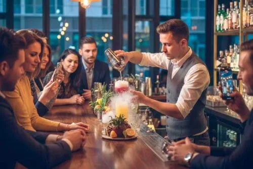 Para el bartender, el primer movimiento no es el shake