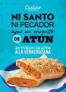 envuelto de atún a la veracruzana