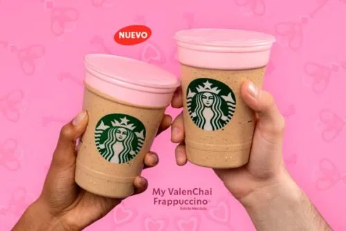 La nueva bebida My ValenChai Frappuccino de Starbucks endulza San Valentín