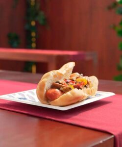 degustación de hot dogs