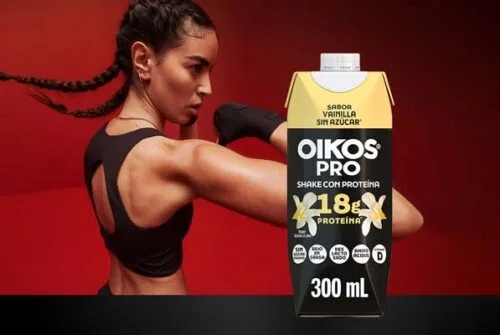 Oikos Pro Shake, la nueva bebida lista para tomar de Danone alta en proteína