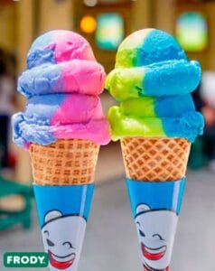 Dragon Fruit y Tutti Frutti Neverías Frody