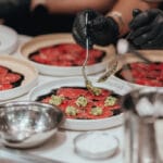 Aguachile negro de carne