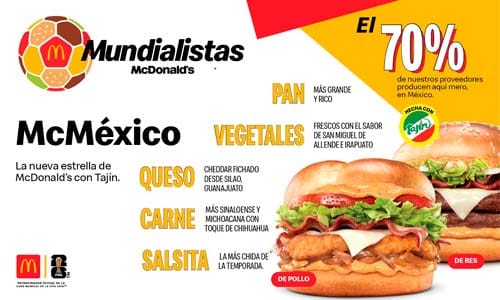 proveedores locales McDonald's