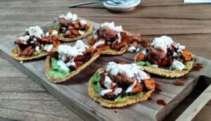 tostadas de pulpo en Zuzu
