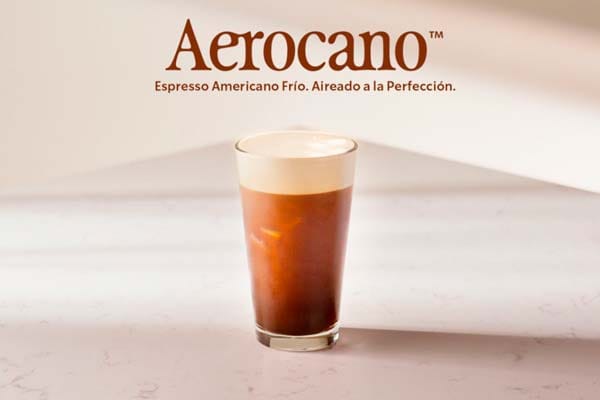 Aerocano llega a Starbucks para ofrecer una nueva experiencia de espresso helado