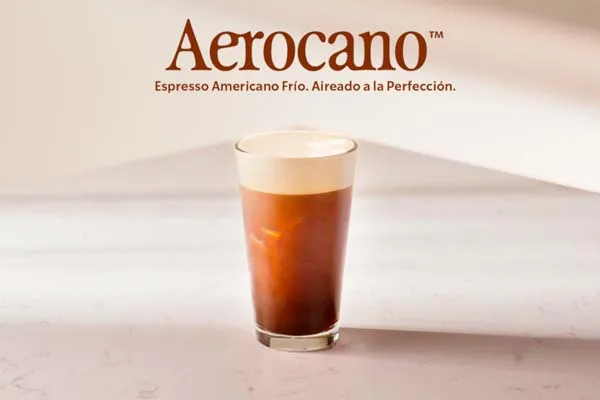 Aerocano llega a Starbucks para ofrecer una nueva experiencia de espresso helado