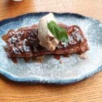 Restaurante Fuego: Cocina de brasa y acento de humo en la Colonia Roma 4 Strudel de ate con helado