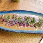 Restaurante Fuego: Cocina de brasa y acento de humo en la Colonia Roma 2 Fuego Tiradito de Res