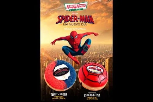 Spider-Man: Un nuevo día, se apodera de Krispy Kreme este verano