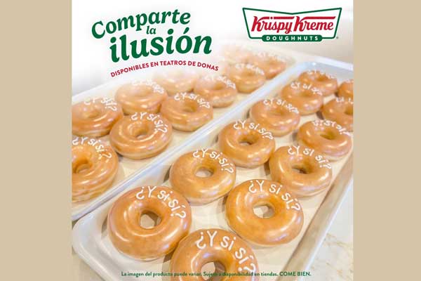 ¿Y si sí? Krispy Kreme se suma a la fiesta mexicana con donas Glaseadas Originales en edición especial