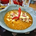 Probamos el Chile en Nogada 2026 de Cascabel y conocimos Amarillo Maíz, su nueva gourmetería 4 Sopa de maíz en Cascabel restaurante