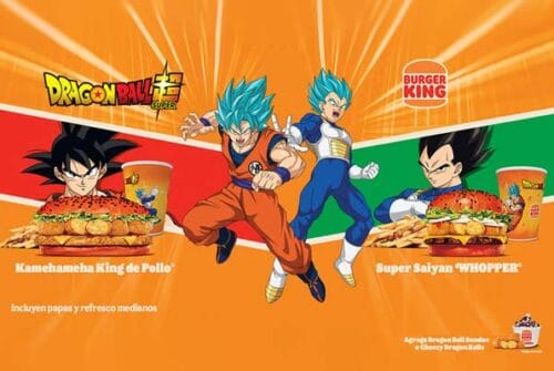 Burger King México x Dragon Ball Super: Menú Saiyan, figuras y coleccionables