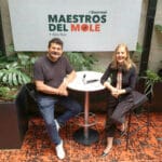 Chef alex Ruiz y representantes de elGourmet