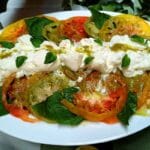 Sin reglas rígidas: El 9º Festín de Comida Mexicana y Vinos de Rioja reafirma su idilio gastronómico 6 Ensalada con Burrata