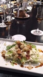 ensalada de lechuga con ron Botran 12