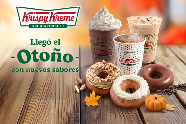 Krispy Kreme reinventa sus clásicos de otoño con el toque de pumpkin, maple y chai 1 Krispy Kreme reinventa sus clásicos de otoño con el toque de pumpkin, maple y chai