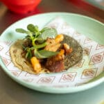 Tacos de carnitas de La Ruta