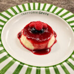 Trattoria Grata Polanco participa en A Qué Me Sabes 2026 con un menú italiano de 3 tiempos 7 Panna Cotta de Frutos Rojos