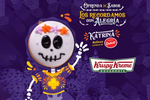 La Dona Katrina regresa a Krispy Kreme para llenar de sabor y color el Día de Muertos
