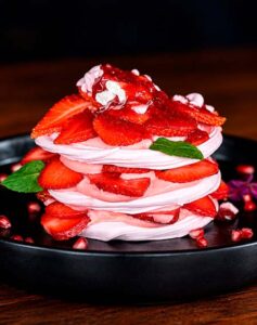 Sabores que Cambian Historias: Restaurantes se unen para financiar estudios de cáncer de mama 3 postre rosa