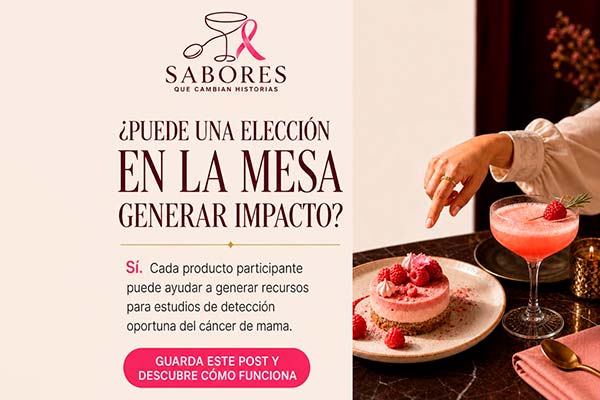 Sabores que Cambian Historias: Restaurantes se unen para financiar estudios de cáncer de mama 1 Sabores que Cambian Historias: Restaurantes se unen para financiar estudios de cáncer de mama